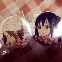けいおん！缶バッジ×earthのサムネイル