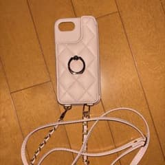 キルティングスマホショルダー iPhone16eケース バンカーリング付きのサムネイル