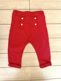 【美品】プチバトー　ボタン付きパンツ 74cmのサムネイル