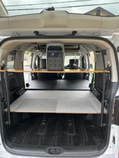 デリカD5 車内棚 テーブル 車中泊 - メルカリ