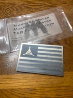 タッドギアMummert Knives Millennium Patch - メルカリ