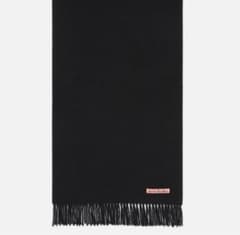 Acne Studios 黒 マフラー 200x70cm - メルカリ