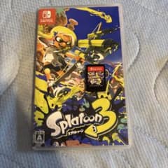 Splatoon 3 Switch game with case
