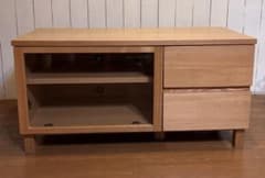 無印良品 MUJI 木製テレビ台 テレビボード ウォールナット材 | Shop at