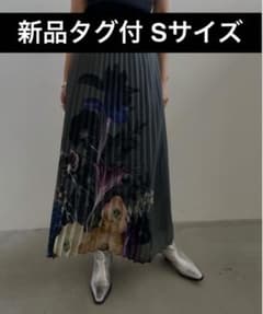 新品：MEDI ROENTGEN FLOWER PLEATS SKIRT アメリ - メルカリ