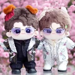 20cm 龔俊張哲瀚 암야 玫瑰 봉제인형 옷입기 전용 의상 야마가령