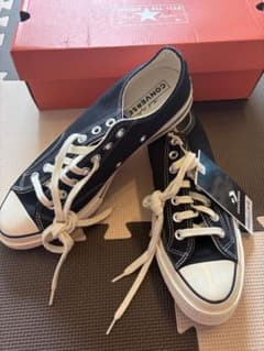 【新品】CONVERSE チャックテイラーCT70ブラック ローカットのサムネイル