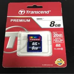 Transcend 8GB SDHC 新品のサムネイル