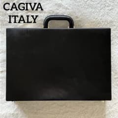 極上品 CAGIVA ITALY 本革 レザー アタッシュケース ブラック - メルカリ