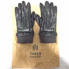 TAKEO KIKUCHI 本革手袋のサムネイル