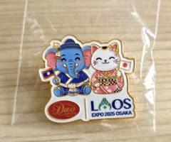EXPO 2025 大阪 ラオス ピンバッジのサムネイル