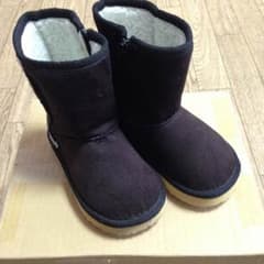 14cm ムートン 黒のサムネイル