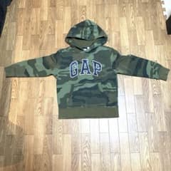 GAP キッズ パーカー カモフラ柄 S (6-7)のサムネイル