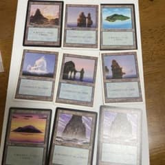 さ*ま様 アイスエイジ 土地カード 9枚セット 島のサムネイル