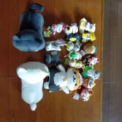 고양이 봉제 인형 마스코트 대량 세트