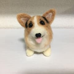 羊毛フェルト ミニ コーギー &ストラップ さくら様専用のサムネイル