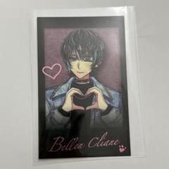 悪魔執事と黒い猫 ベリアン 夏の思い出 チェキ風カード 箔押し あくねこ 悪魔執事と黒い猫 あくねこ バレンタインチェキ風カード