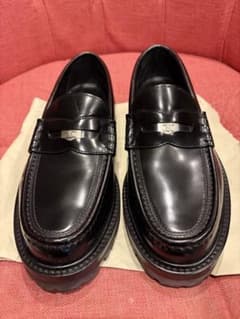極美品 セリーヌ Celine ローファー ブラック 黒36 - メルカリ