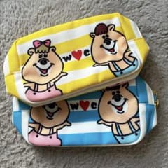 wc クマタン　ポーチ 2個セット　ダブルシーのサムネイル