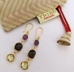 マルチストーン ピアス アムラパリのサムネイル