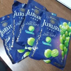 カンロ JURURU 4袋 じゅるる ジューシーシャインマスカット - メルカリ