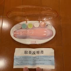 新品未使用❤︎ 赤ちゃん　電動爪やすり　ベビーネイルケアセット　ピンクのサムネイル