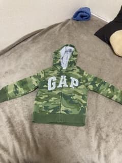 GAP 迷彩柄 ジップアップパーカー 100cmのサムネイル