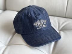 【新品同様】RRL デニムキャップ 2025年最新モデル（正規品）タグ付 新品同様】RRL デニムキャップ 2025年最新モデル（正規品）タグ
