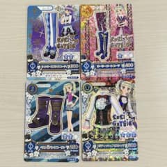 アイカツ ロリゴシック 初期レアカード 4枚セット 藤堂ユリカ 氷上