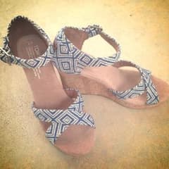 Toms ウェッジサンダル **レア**のサムネイル