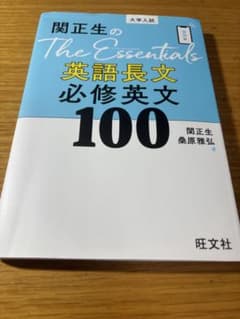 関正生のthe essentials英語長文 必修英文100のサムネイル