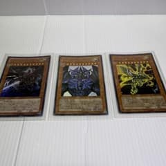 遊戯王 三幻神 サイン オシリスの天空竜 オベリスクの巨神兵 ラーの