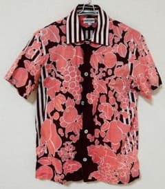 【Nissy着用】Paul Smith アロハシャツ ピンク Paul Smith ポールスミス 半袖シャツ アロハシャツ Mサイズ ピンク