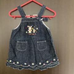 専用です。ミキハウス ジャンパースカート ワンピースのサムネイル