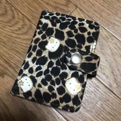 丸子さん専用❗️ハローキティ　カード入れ　ヒョウ柄のサムネイル