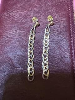 コンビチェーンロングピアス☆。.:＊・゜買っとこ❣️のサムネイル