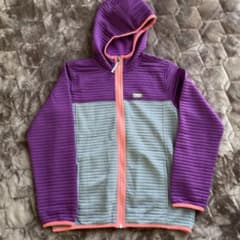 L.L.Bean キッズ・エアーライト・フルジップ・フーディ、カラーブロック