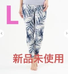【SUKALA】Lサイズ　レギンス　リーフブルーのサムネイル