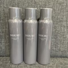 SHIRORU シロル クリスタルホイップ ブラック 3本セット 炭酸泡洗顔