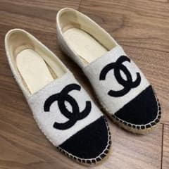 CHANEL エスパドリーユ ツイード ココマークのサムネイル