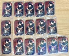 進撃の巨人 エレン まるかく缶バッジ 缶バッジ ホログラム缶バッジ