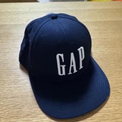 GAP ネイビー刺繍ロゴキャップのサムネイル