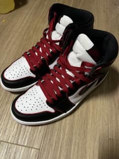 ナイキ エアジョーダン1 ブラッドライン 26.5cmのサムネイル