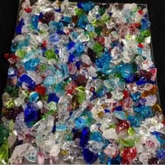 琉球ガラスのかけら☆80g ①のサムネイル