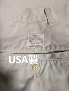 USA製ラルフローレンチノパンRRLポロチノタグキャップスイングトップ