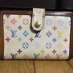♡ルイヴィトン✩マルチカラー・がま口二つ折り財布♡のサムネイル