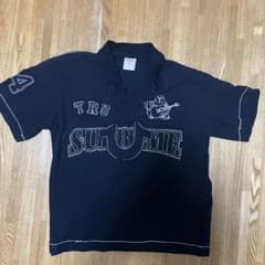 専用　　True Religion ポロシャツ ブラック 刺繍ロゴのサムネイル