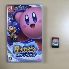 星のカービィ スターアライズ Nintendo Switch ソフト ケース付きのサムネイル