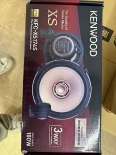 KENWOOD KFC-XS174S 3WAYスピーカー - メルカリ