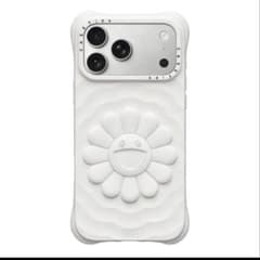 iPhone17pro村上隆×CASETiFYFLOWERS BLOOMホワイト - メルカリ